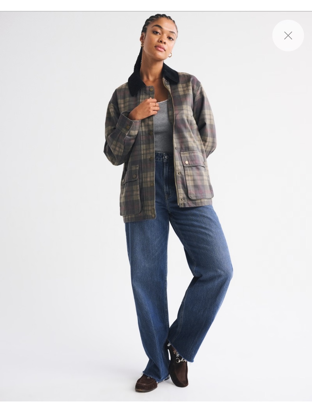 Abercrombie & Fitch The Loose High Rise Curve Love Jean